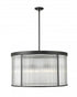 Z-Lite Carnaby 9 Light Chandelier in Matte Black Finish Model: 7504P32-MB