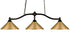 Z-Lite Chance 3 Light Billiard in Bronze Finish Model: 147BRZ-MBRZ