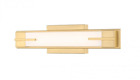 Z-Lite Chase 1 Light Vanity in Brushed Nickel Finish Model: 4100-18W-BN-LED
