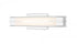 Z-Lite Chase 1 Light Vanity in Brushed Nickel Finish Model: 4100-18W-BN-LED