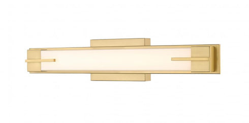 Z-Lite Chase 1 Light Vanity in Brushed Nickel Finish Model: 4100-23W-BN-LED