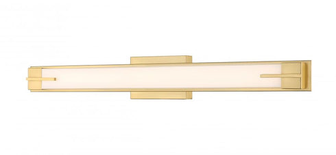 Z-Lite Chase 1 Light Vanity in Brushed Nickel Finish Model: 4100-33W-BN-LED