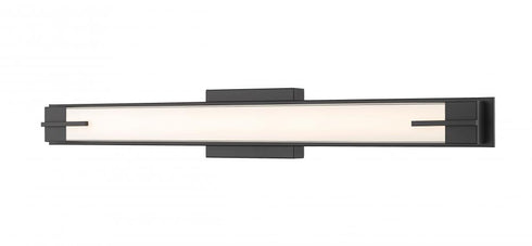 Z-Lite Chase 1 Light Vanity in Brushed Nickel Finish Model: 4100-33W-BN-LED
