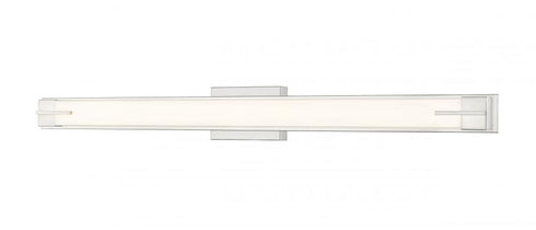 Z-Lite Chase 1 Light Vanity in Brushed Nickel Finish Model: 4100-43W-BN-LED