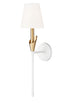 Z-Lite Claudelle 1 Light Wall Sconce in Matte Black Finish Model: 4014-1SA-MB