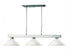 Z-Lite Cobalt 3 Light Billiard in Brushed Nickel Finish Model: 152BN-AMO14