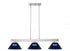 Z-Lite Cobalt 3 Light Billiard in Brushed Nickel Finish Model: 152BN-ARDB