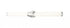 Z-Lite Cooper 1 Light Vanity in Brushed Nickel Finish Model: 1010-40W-BN-LED