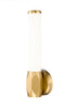 Z-Lite Cooper 1 Light Wall Sconce in Brushed Nickel Finish Model: 1010-1S-BN-LED