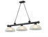 Z-Lite Cordon 3 Light Billiard in Brushed Nickel Finish Model: 2306-3BN-DMO14