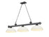 Z-Lite Cordon 3 Light Billiard in Brushed Nickel Finish Model: 2306-3BN-DMO14