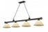 Z-Lite Cordon 4 Light Billiard in Brushed Nickel Finish Model: 2306-4BN-AMO14