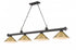 Z-Lite Cordon 4 Light Billiard in Brushed Nickel Finish Model: 2306-4BN-BN15