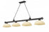 Z-Lite Cordon 4 Light Billiard in Brushed Nickel Finish Model: 2306-4BN-DMO14