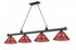 Z-Lite Cordon 4 Light Billiard in Brushed Nickel Finish Model: 2306-4BN-PGR