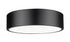 Z-Lite Coronado 1 Light Flush Mount in Brushed Nickel Finish Model: 1017F16-BN-LED