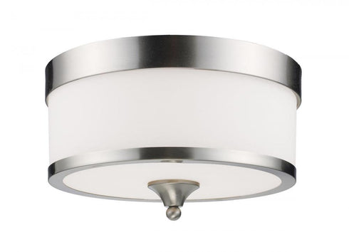 Z-Lite Cosmopolitan 3 Light Flush Mount in Chrome Finish Model: 307F-CH