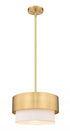 Z-Lite Counterpoint 1 Light Pendant in Matte Black Finish Model: 495P12-MB