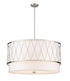 Z-Lite Dalton 5 Light Pendant in Brushed Nickel Finish Model: 198-32BN