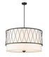 Z-Lite Dalton 5 Light Pendant in Brushed Nickel Finish Model: 198-32BN