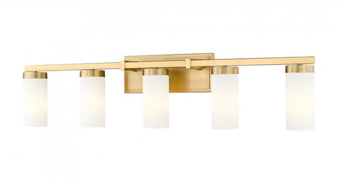Z-Lite Danica 5 Light Vanity in Brushed Nickel Finish Model: 3044-5V-BN