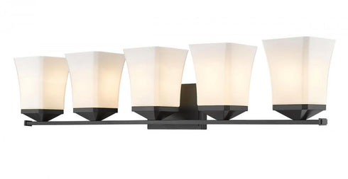 Z-Lite Darcy 5 Light Vanity in Brushed Nickel Finish Model: 1939-5V-BN