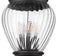 Z-Lite Davina 4 Light Outdoor Post Mounted Fixture in Black Finish Model: 5016PHBR-5011P-BK