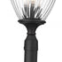 Z-Lite Davina 4 Light Outdoor Post Mounted Fixture in Black Finish Model: 5016PHBR-519P-BK