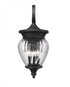 Z-Lite Davina 4 Light Outdoor Wall Light in Black Finish Model: 5016B-BK