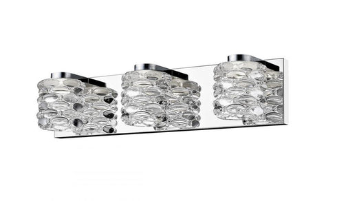 Z-Lite Dawson 3 Light Vanity in Chrome Finish Model: 907-3V-LED