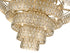 Z-Lite Dealey 25 Light Chandelier in Heirloom Brass Finish Model: 822P45-HB