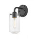 Z-Lite Delaney 1 Light Wall Sconce in Brushed Nickel Finish Model: 471-1S-BN