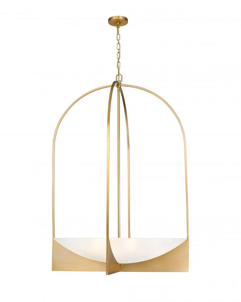 Z-Lite Devon 8 Light Chandelier in Matte Black Finish Model: 1947-48MB