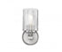 Z-Lite Dover Street 1 Light Wall Sconce in Brushed Nickel Finish Model: 1934-1S-BN