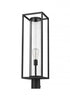 Z-Lite Dunbroch 1 Light Outdoor Post Mount Fixture in Black Finish Model: 584PHBR-BK