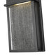 Z-Lite Eclipse 2 Light Outdoor Wall Light in Black Finish Model: 577B-BK-LED