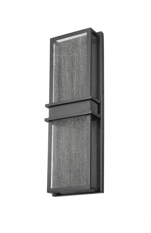 Z-Lite Eclipse 2 Light Outdoor Wall Light in Black Finish Model: 577B-BK-LED