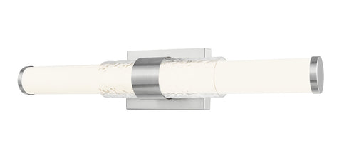 Z-Lite Egon 1 Light Vanity in Brushed Nickel Finish Model: 1015-25W-BN-LED