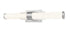 Z-Lite Egon 1 Light Vanity in Brushed Nickel Finish Model: 1015-25W-BN-LED