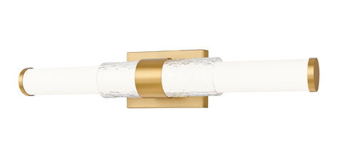 Z-Lite Egon 1 Light Vanity in Brushed Nickel Finish Model: 1015-25W-BN-LED