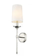 Z-Lite Emily 1 Light Wall Sconce in Matte Black Finish Model: 3033-1S-MB