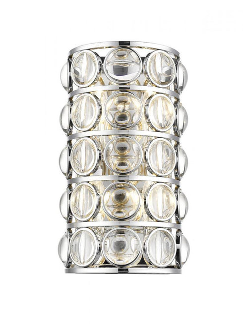 Z-Lite Eternity 4 Light Wall Sconce in Chrome Finish Model: 4004-4S-CH