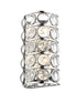 Z-Lite Eternity 4 Light Wall Sconce in Chrome Finish Model: 4004-4S-CH