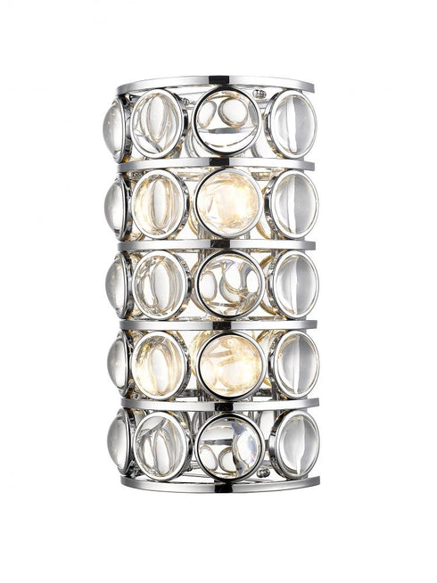 Z-Lite Eternity 4 Light Wall Sconce in Chrome Finish Model: 4004-4S-CH