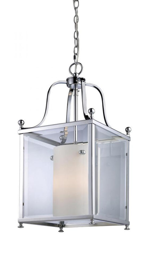 Z-Lite Fairview 3 Light Pendant in Chrome Finish Model: 176-3M