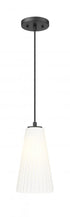 Z-Lite Farrell 1 Light Pendant in Brushed Nickel Finish Model: 3043P6-BN