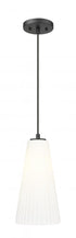 Z-Lite Farrell 1 Light Pendant in Brushed Nickel Finish Model: 3043P7-BN