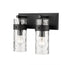 Z-Lite Fontaine 2 Light Vanity in Brushed Nickel Finish Model: 3035-2V-BN