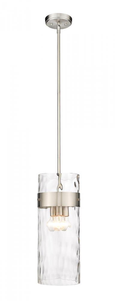 Z-Lite Fontaine 3 Light Pendant in Brushed Nickel Finish Model: 3035P9-BN