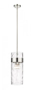 Z-Lite Fontaine 3 Light Pendant in Brushed Nickel Finish Model: 3035P9-BN